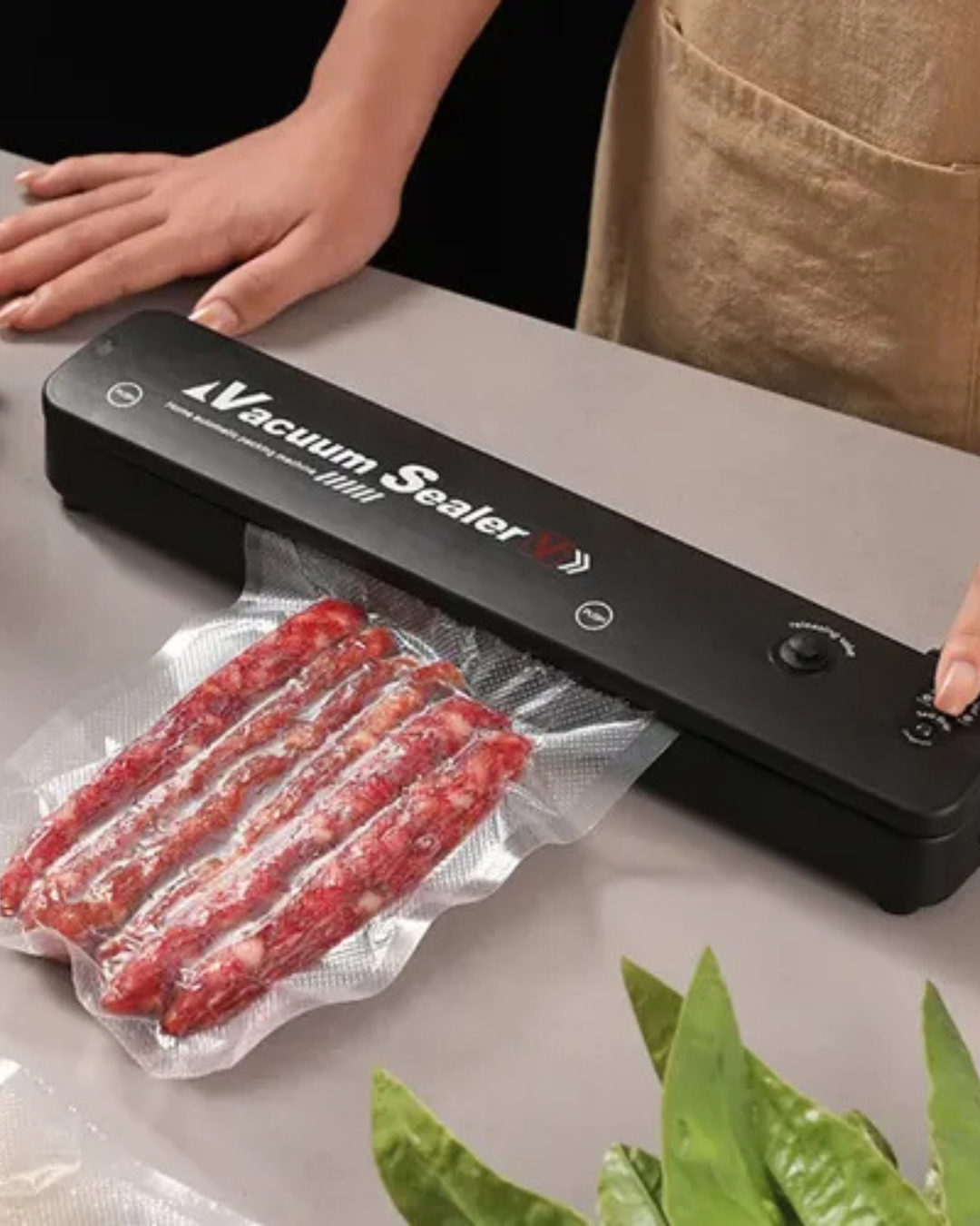SELLADOR DE ALIMENTOS AL VACIO ELÉCTRICA
